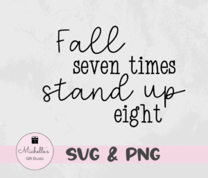 fall seven times stand up eight