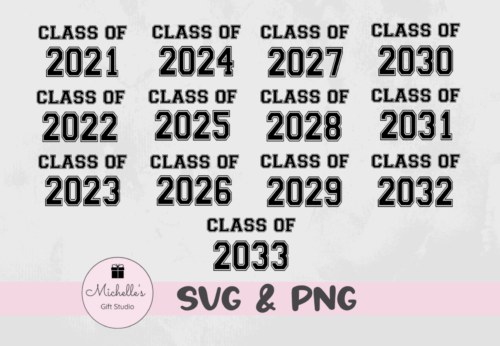 classes of 2021-2033