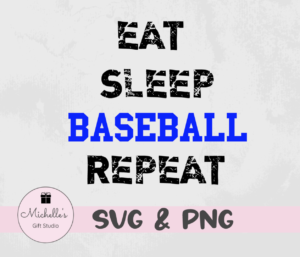 eat sleep baseball repeat
