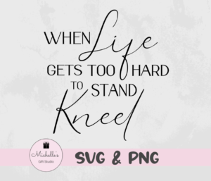 Life gets too Hard to stand