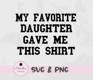 my favorite daughter