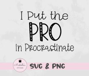 pro in procrastination