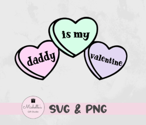 daddy is my valentine