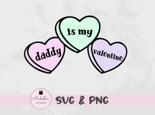 daddy is my valentine