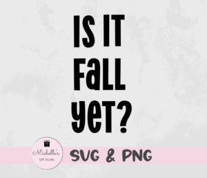 Is it fall yet