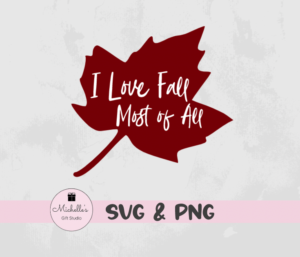 love fall most of all