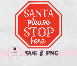 santa please stop here