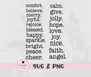 Christmas Words