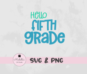 Hello Fifth Grade