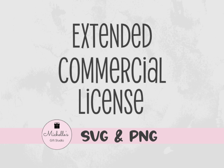 Extended Commercial License for Digital Items | Three outlets (3) items, 1000 uses