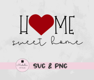 home sweet home-heart