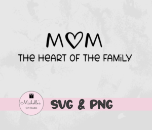 Mom the Heart of the Family