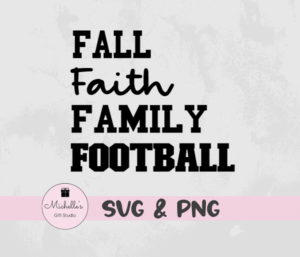 fall faith family football