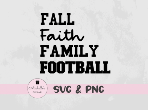 fall faith family football