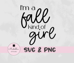 i'm a fall kind of girl