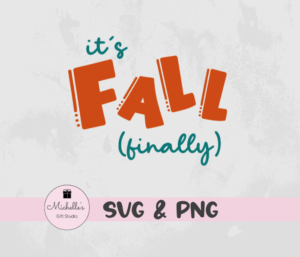 It's Fall Finally