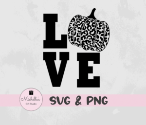 Love with Leopard Pumpkin