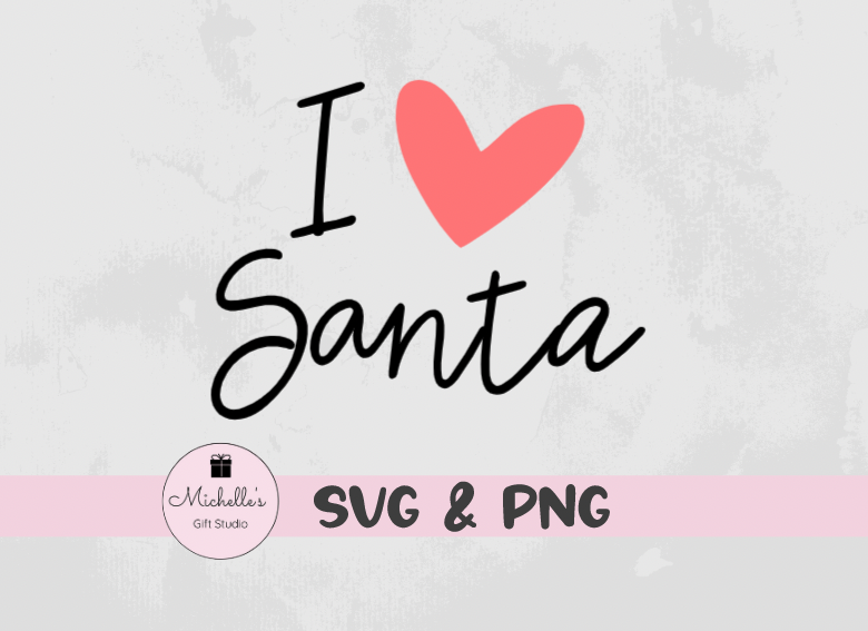 I heart santa
