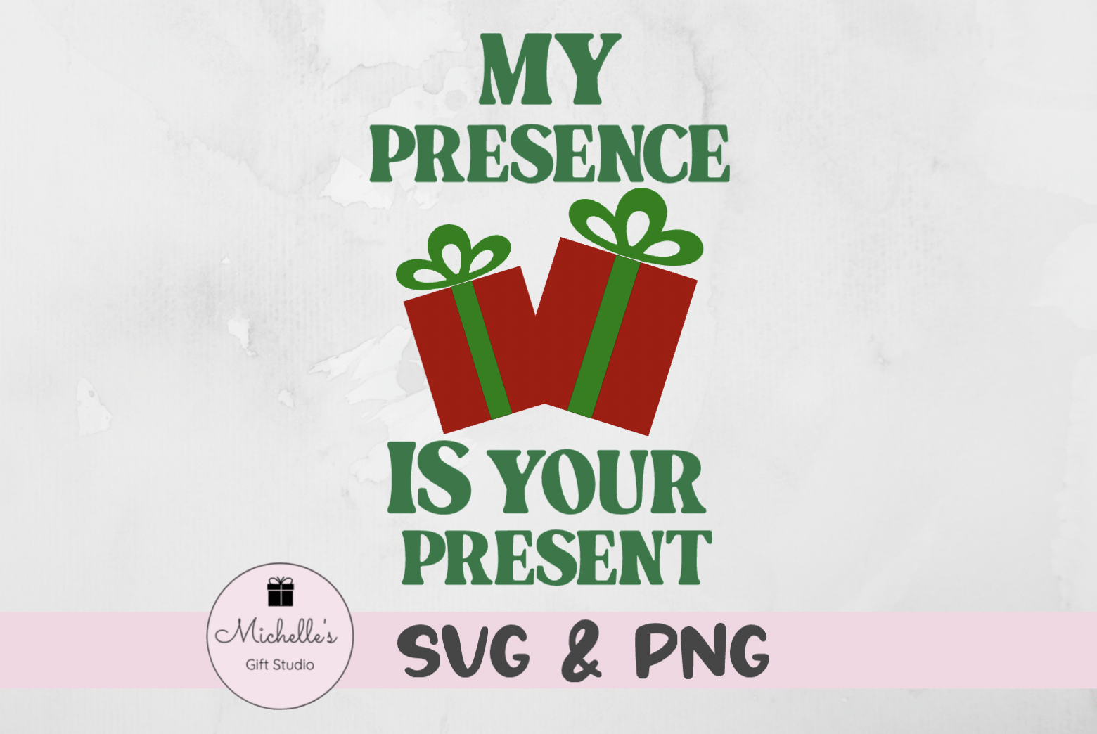 my presence is your present