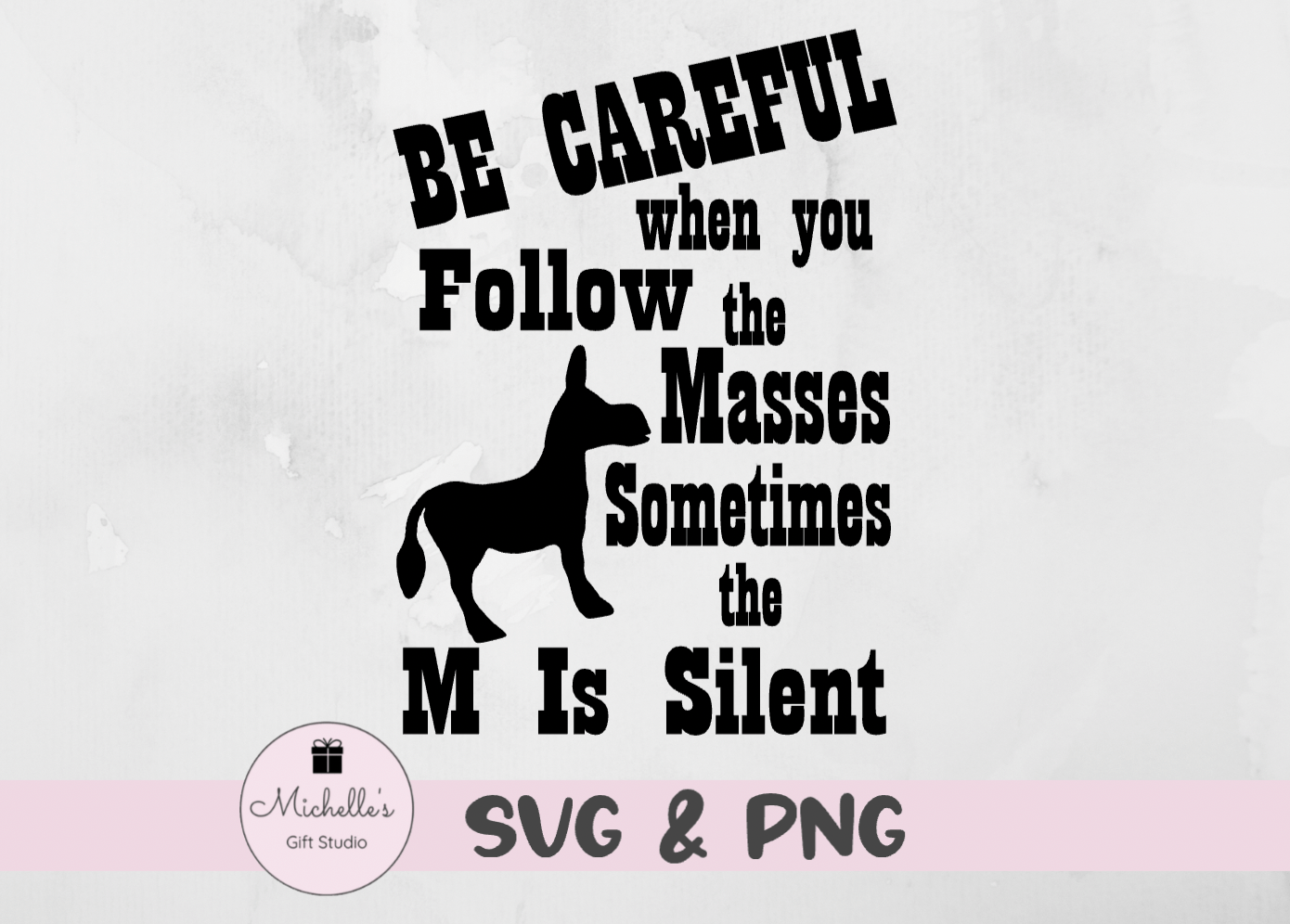 be careful when you follow the masses