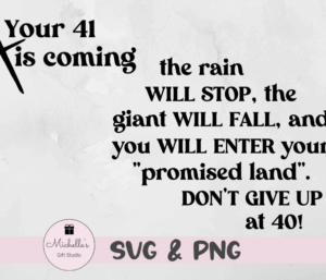 Your 41 Is Coming