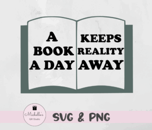 a book a day keeps reality away