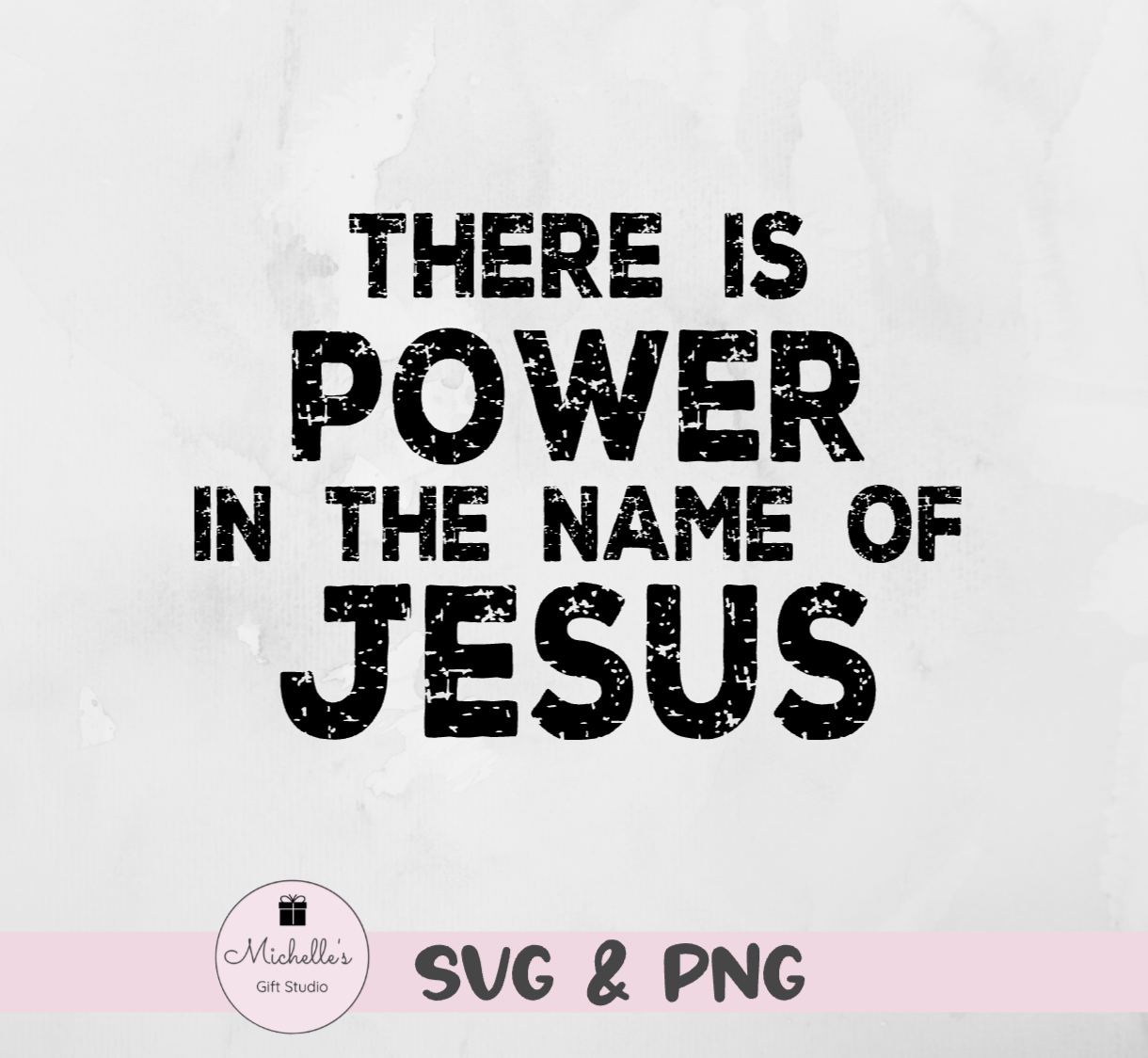 there is power in the name of Jesus